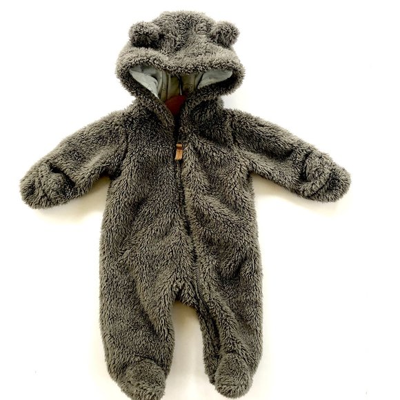 carters fuzzy bear suit